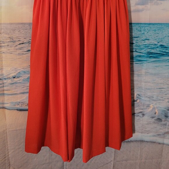 Red Triple Strap Dress ~ 1X - Picture 3 of 3